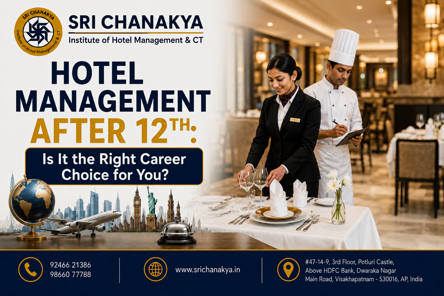 Hotel Management After 12th: Is It the Right Career Choice for You?