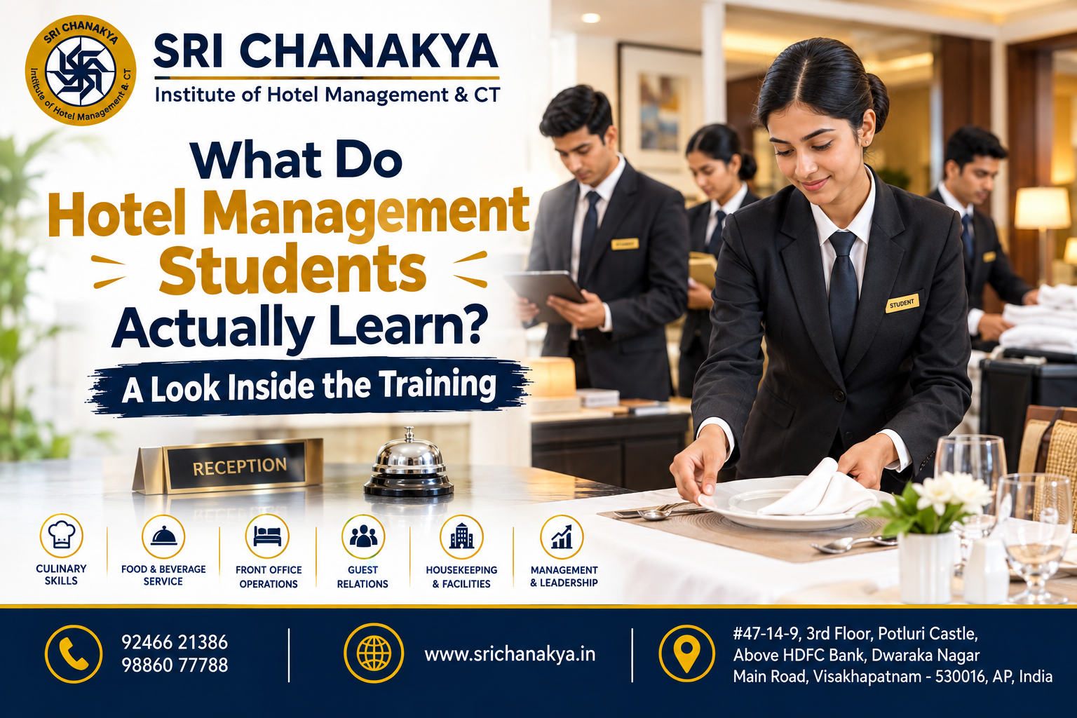 What Do Hotel Management Students Actually Learn? A Look Inside the Training